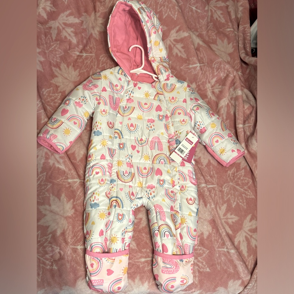 Colorful Kids One Piece Snowsuit